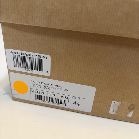 Christian Louboutin Louis Orlato Cobalt Suede Blue High Sneakers - Picture 7 of 13